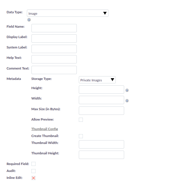 Add Image Field in Studio
