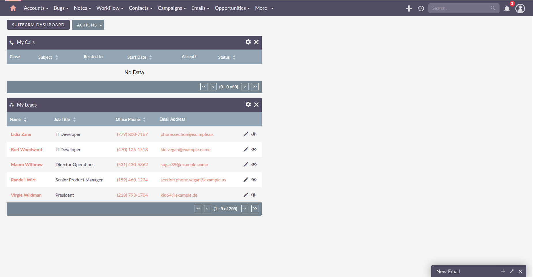 Minimized Compose Modal