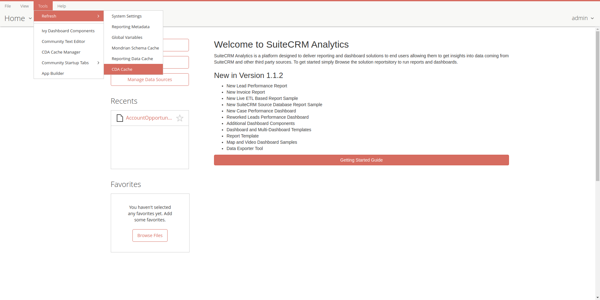 Refresh CDA Cache IMAGE13